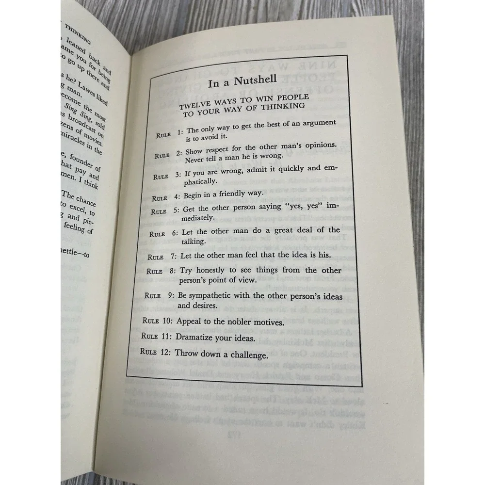 How to Win Friends and Influence People Lot Dale Carnegie 106th Print 55th Print